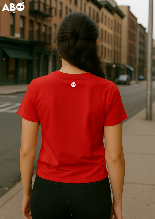 Wanderer T-Shirt – Red Travel Tee for | ABO Store